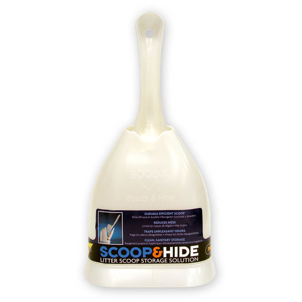 Petmate Scoop 'N' Hide Cat Litter Scoop White Pearl - One Size