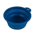 Petmate Silicone Round Travel Pet Bowl Navy Blue - Medium