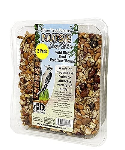 Pine Tree Farms Seed Bar Wild Bird Food - Nutsie - 16 Oz - 2 Pack