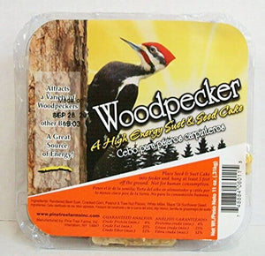 Pine Tree Farms Woodpecker Hi Energy Suet Cakes Wild Bird Food - Hi-Energy - 11 Oz