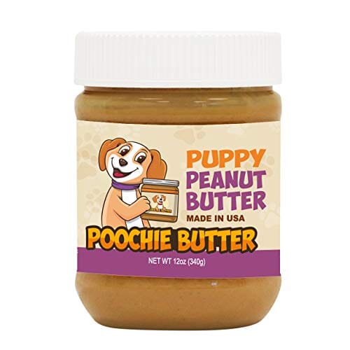 Poochie Butter Puppy Jar Natural Dog Treats - 12 Oz