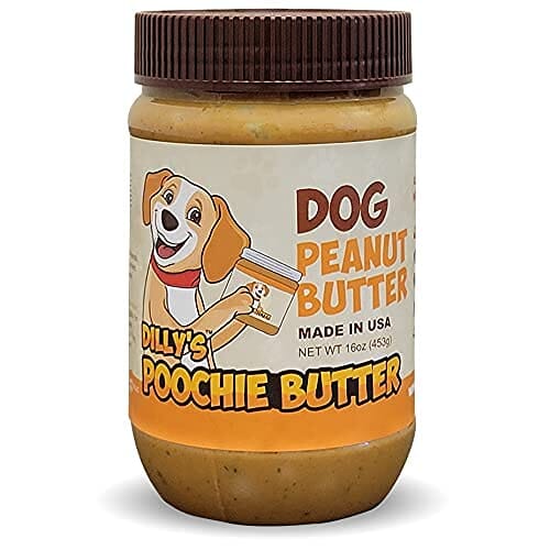 Poochie Butter Regular Jar Dog Peanut Butter - 16 Oz  
