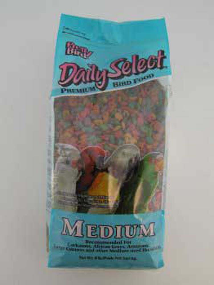 Pretty Bird International Daily Select Food for Medium Birds - 8 lb - Medium  