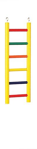 Prevue Hendryx 6-rung Wood Bird Ladder - Multi-color