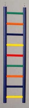 Prevue Hendryx 9-rung Wood Bird Ladder - Multi-color