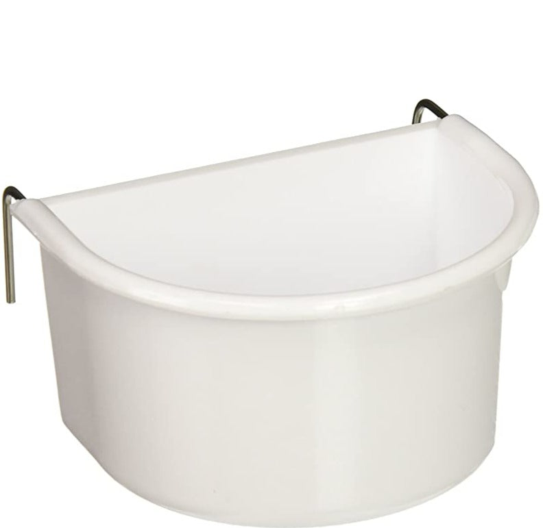 Prevue Hendryx Birdie Basics Hanging Half-Round Bird Cage Cup - Large