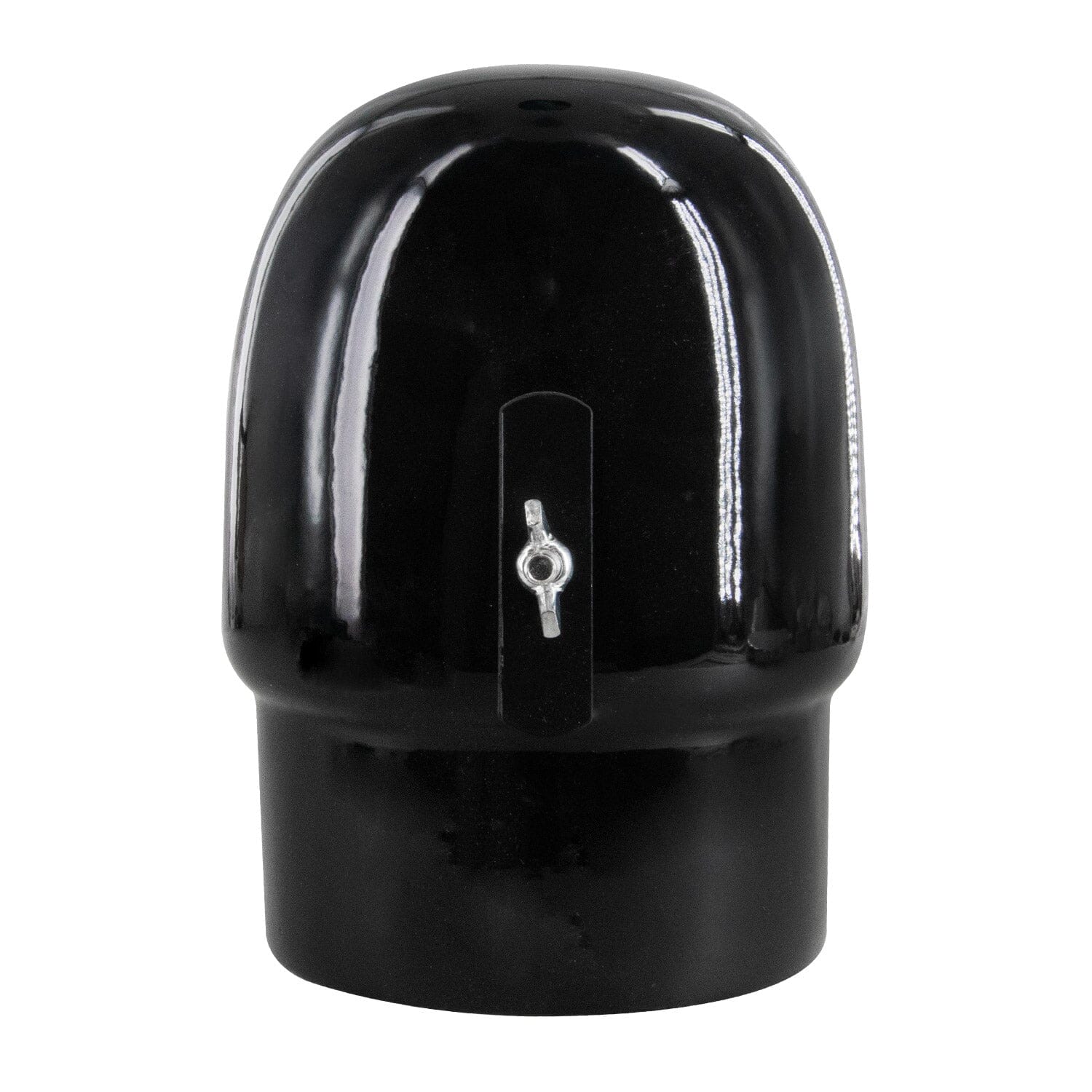 Prevue Hendryx Hooded Ceramic Crock - 24 oz - Black / White