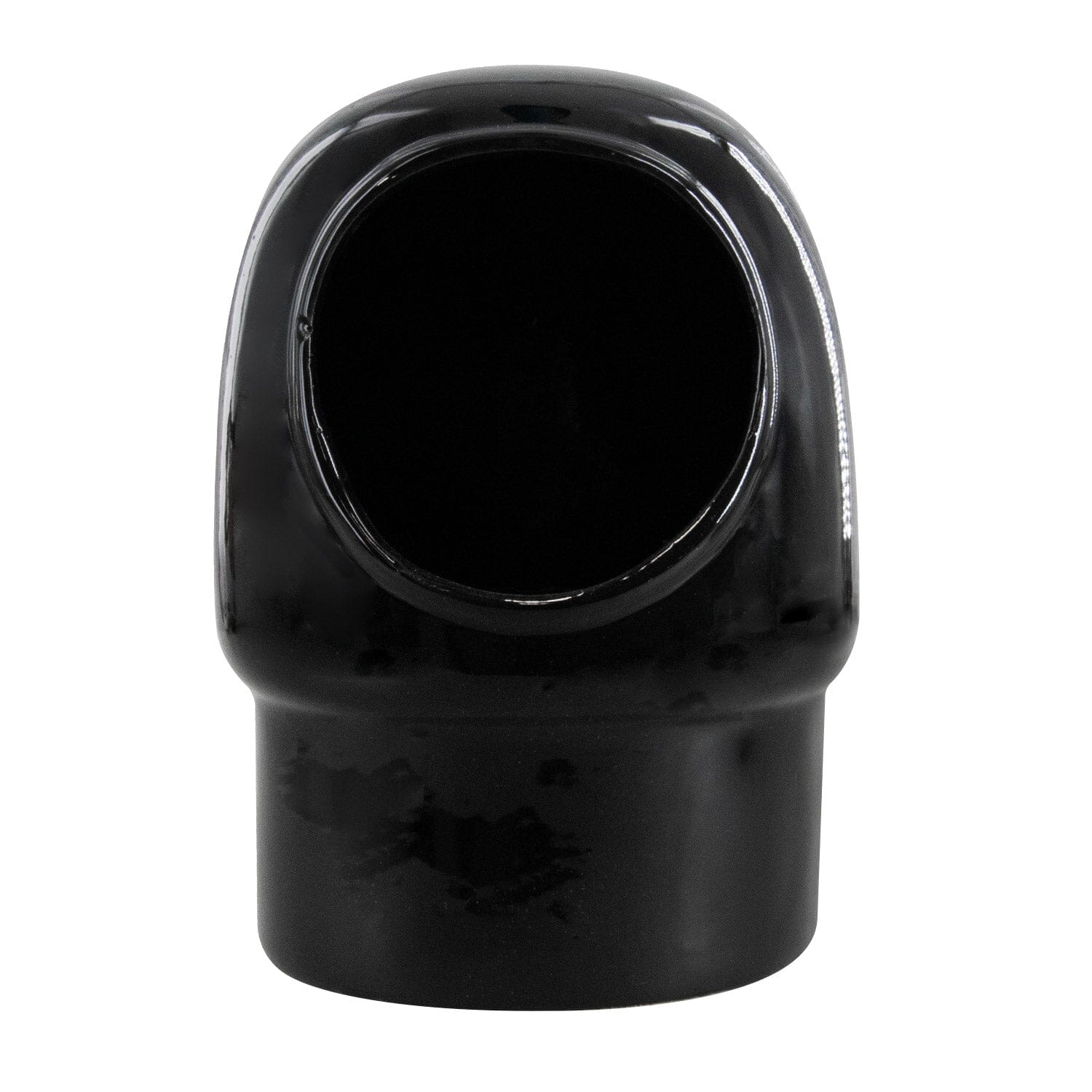 Prevue Hendryx Hooded Ceramic Crock - 24 oz - Black / White