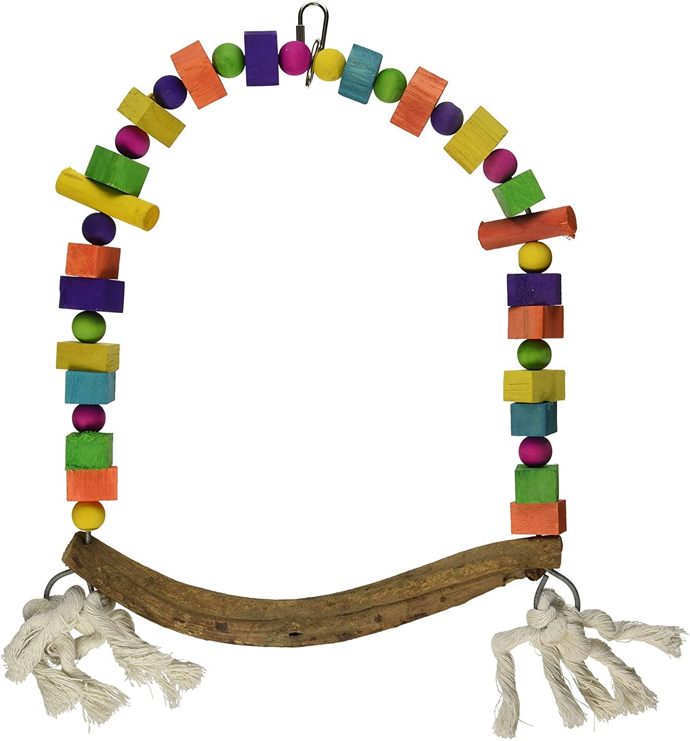 Prevue Hendryx Wacky Wood Bird Swing