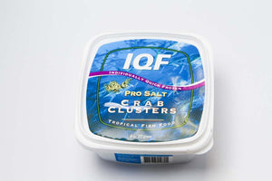 Pro Salt Crab Clusters IQF-Individually Quick Frozen Fish Food - 8 Oz