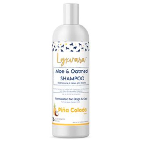 Proden Plaqueoff Pure Moisturizing Aloe/Oatmeal (Pina Colada) Shampoo 16oz for Dogs and Cats