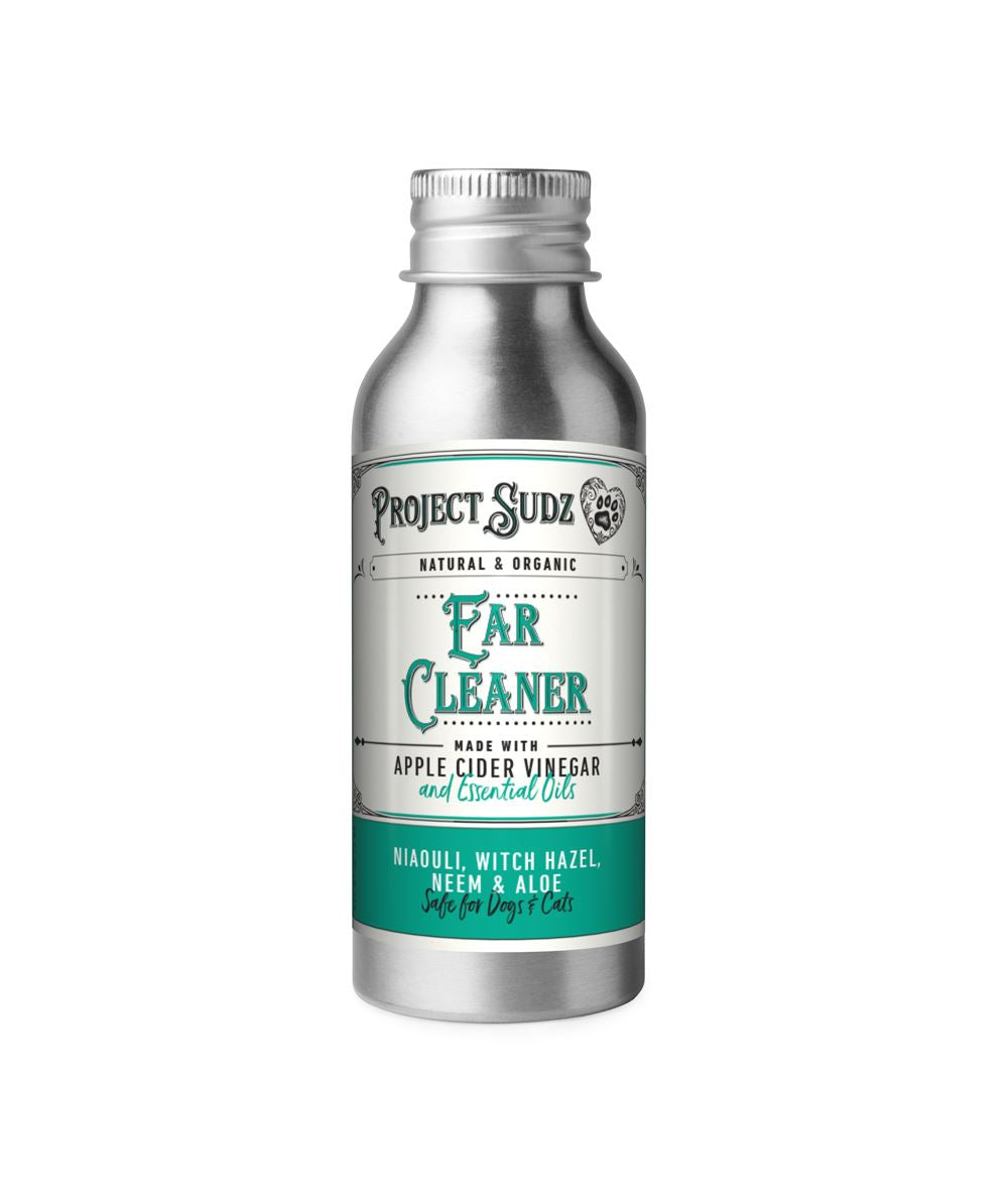 Project Sudz Ear Cleaner for Cats and Dogs - 4 Oz