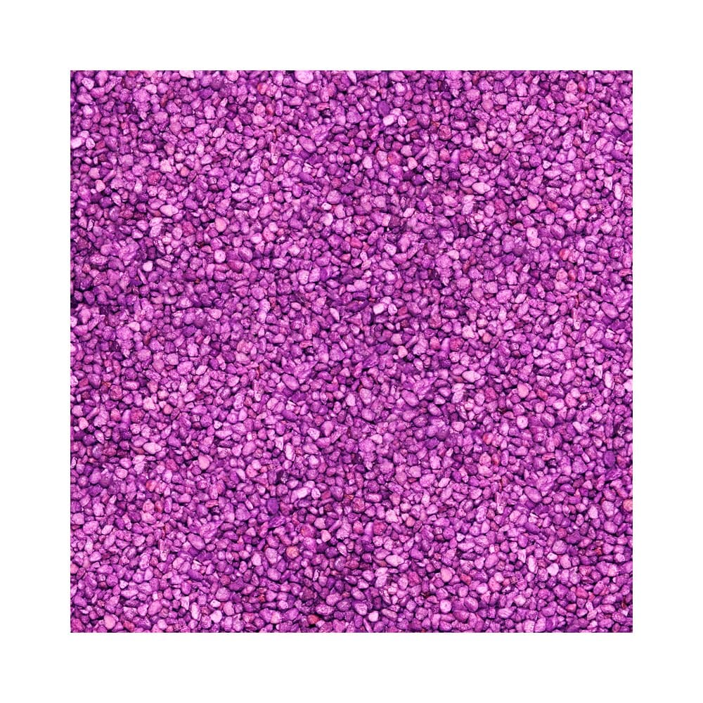 Pure Water Pebbles Premium Fresh Water Coated Aquarium Gravel Purple Passion - 5 lbs - 6 Count