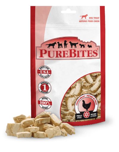 PureBites Freeze Dried Chicken Breast Dog Treats