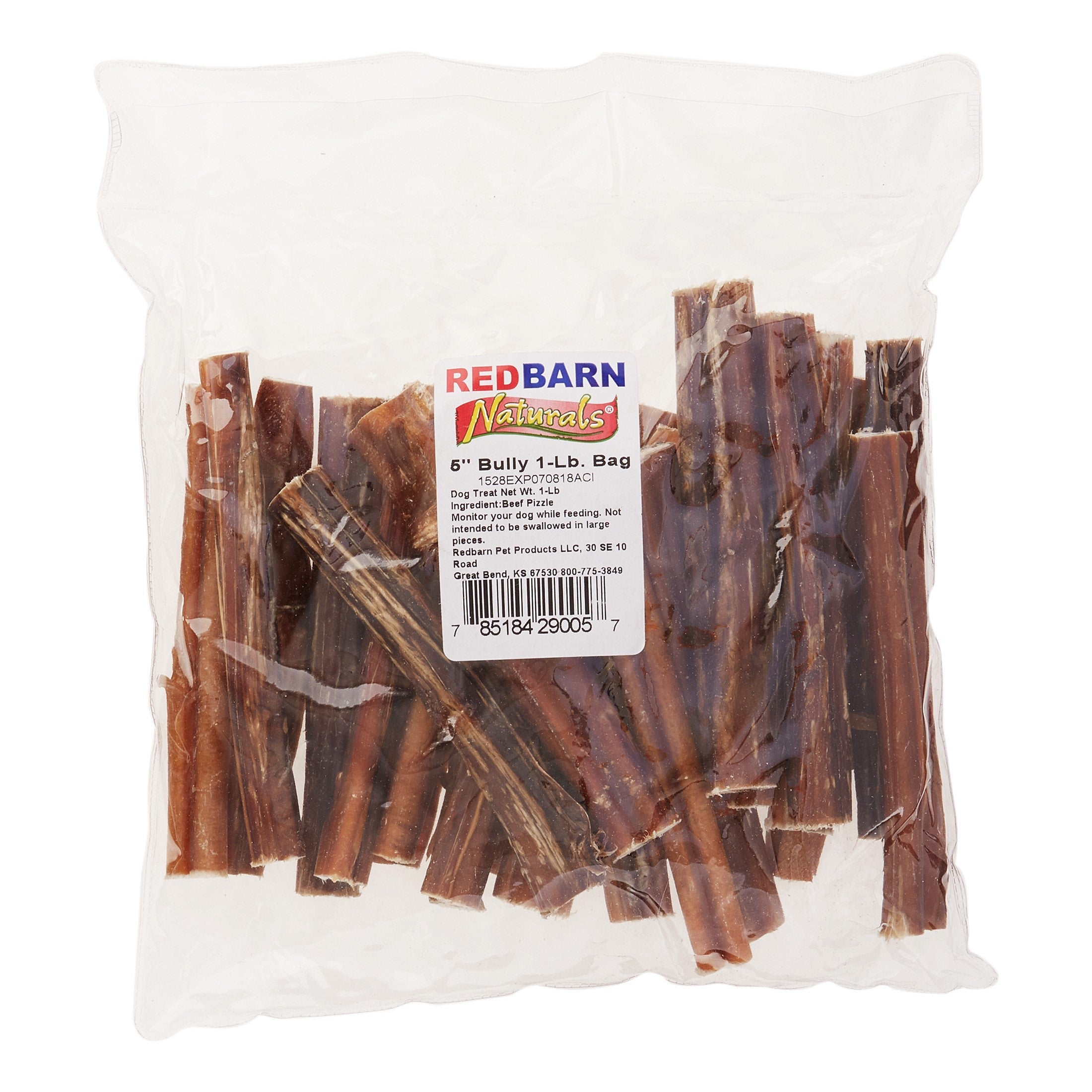 Red Barn Bully Stick Natural Dog Chews - 5 Inches -16
