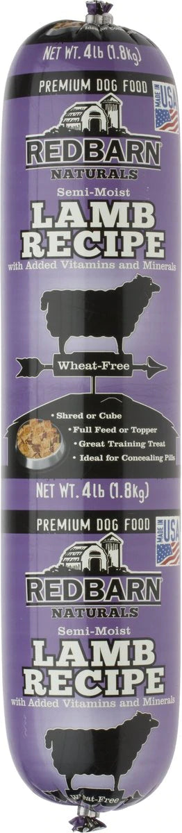 Red Barn Dog Lamb Rolls - Large - 4 lbs