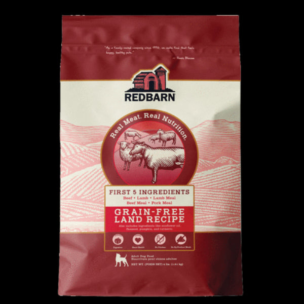 Red Barn Grain Free Land Dry Dog Food 4 lbs Pet Life