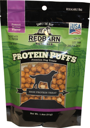 Red Barn Protein Puffs Peanut Butter Dog Biscuits - 1.8 Oz