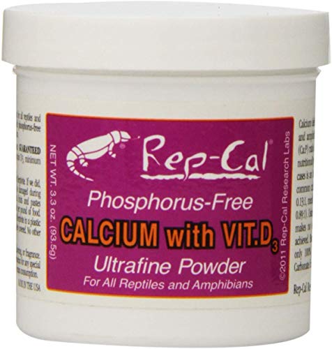 Rep-Cal Ultra-fine Calcium with Vitamin D3 - 3.3 oz