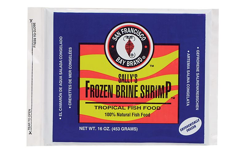 San Francisco Bay Brand Frozen Brine Shrimp - 4 oz  