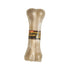 Savory Prime Pressed Rawhide Bones Bulk Natural - 4.5 in