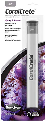 Seachem CoralCrete Epoxy Adhesive - Gray - 114 g