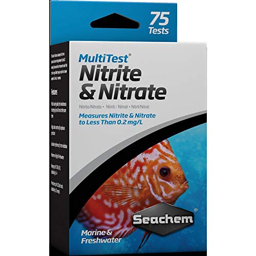 Seachem MultiTest - Nitrite/Nitrate - 75+ Tests  