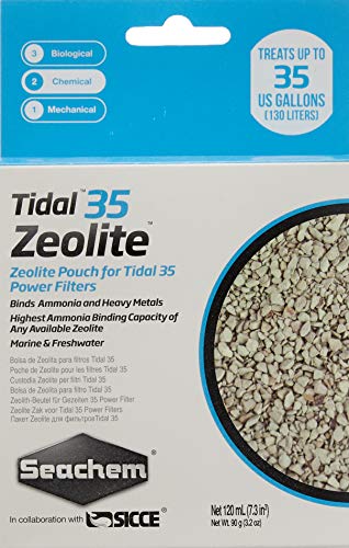 Seachem Tidal 35 Zeolite - 120 ml (Bagged)