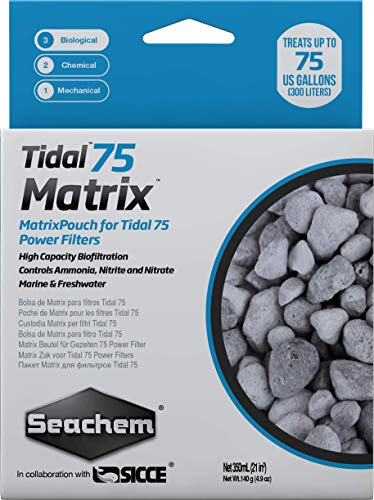 Seachem Tidal 75 Matrix - 350 ml (Bagged)