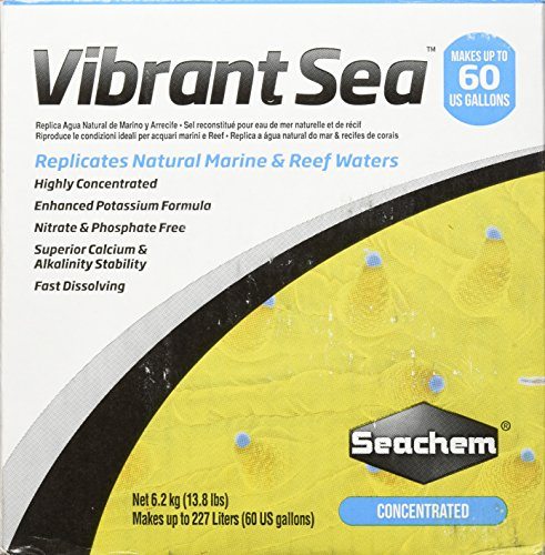 Seachem Vibrant Sea Salt - 60 gal