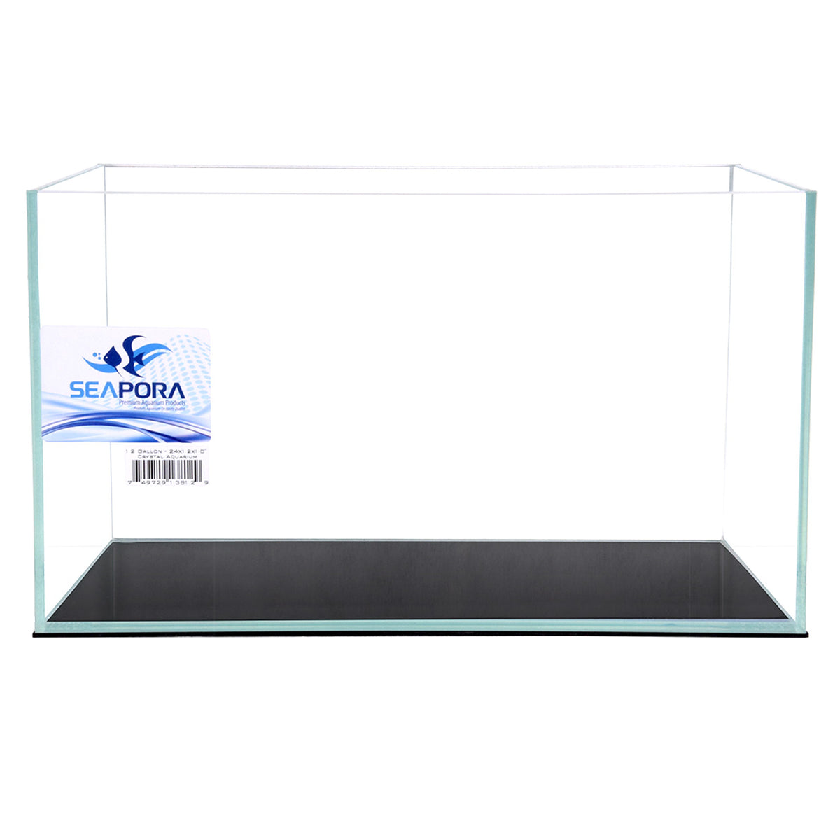 Seapora Crystal Series Aquarium - 9 gal