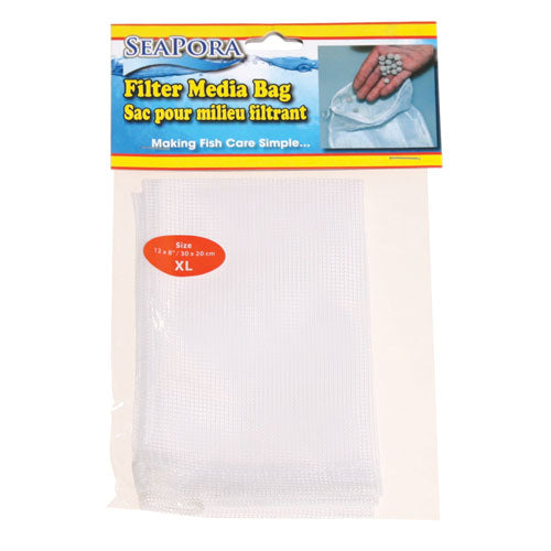 Seapora Filter Media Bag - 12" x 8" - Pack of 12