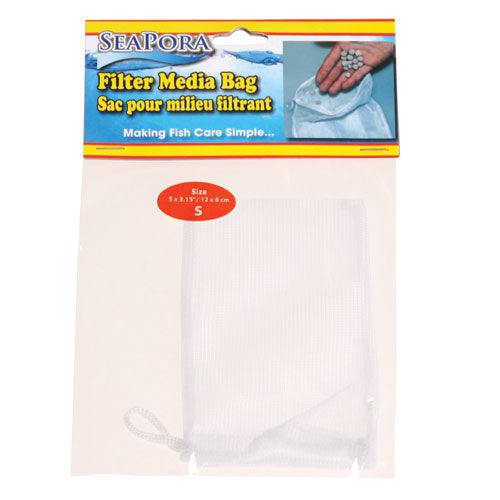 Seapora Filter Media Bag - 5" x 3" - Pack of 12
