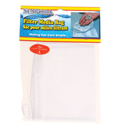 Seapora Filter Media Bag - 8" x 6" - Pack of 12