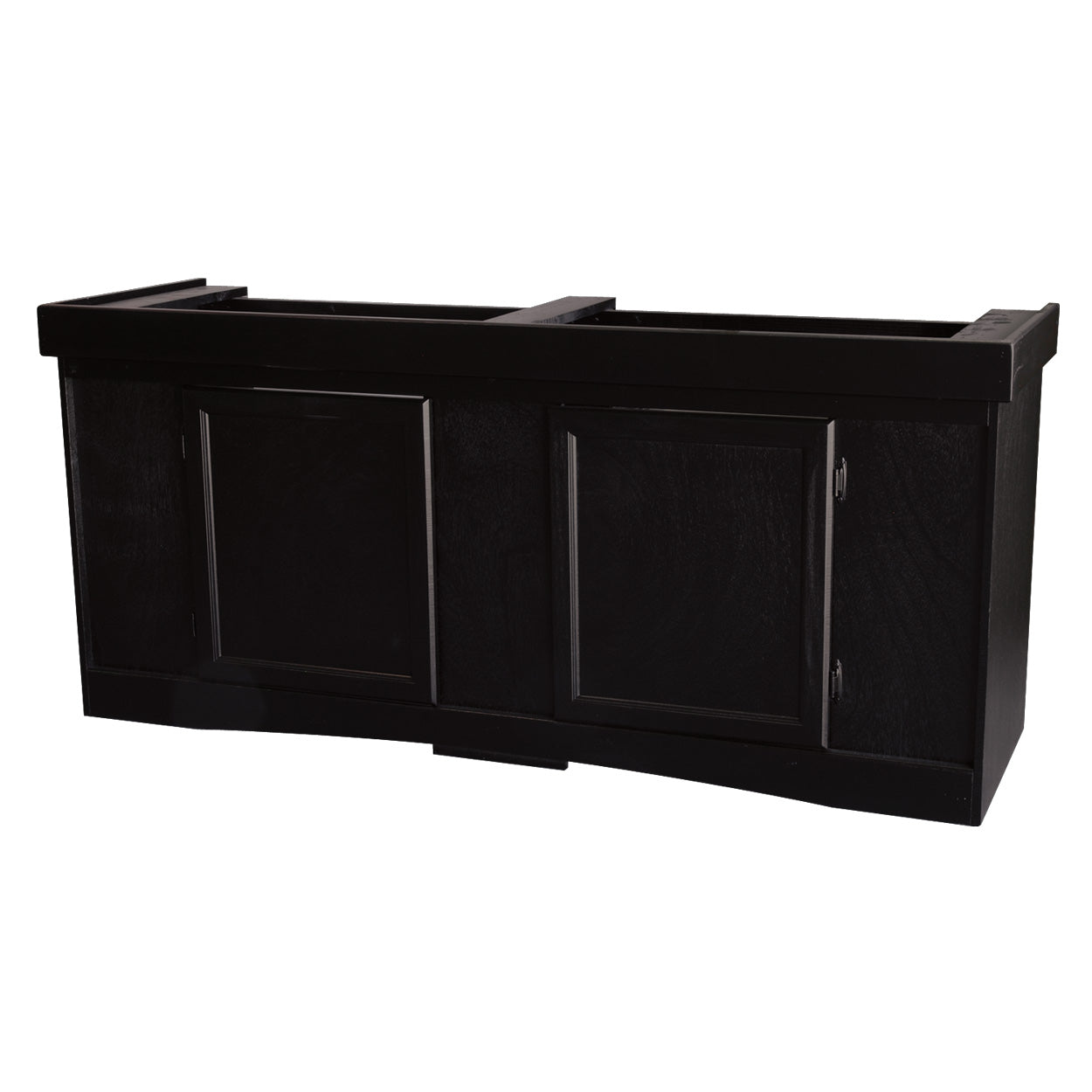 Seapora Monarch Cabinet Stand - Black - 60" x 18"