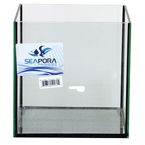 5 GALLON | Rimless, Seamless Cube | Self-Cleaning Aquarium