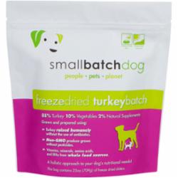 Small Batch Dog Freeze-Dried Sliders Turkey - 25 Oz