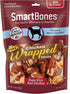 Smartbones Chicken Wrapped Sticks Dog Dental and Hard Chews - Chicken - Mini - 15 Pack