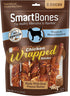 Smartbones Chicken Wrapped Sticks Dog Dental and Hard Chews - Peanut Butter - 8 Pack