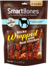 Smartbones Chicken Wrapped Sticks Dog Dental and Hard Chews - Peanut Butter - 8 Pack