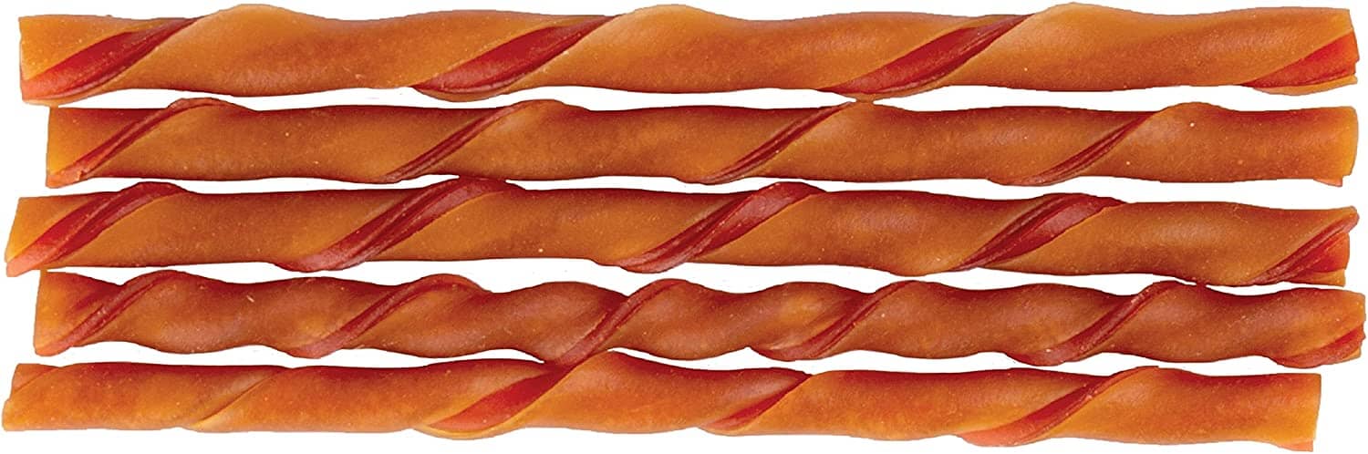 Smartbones Smart Twist Sticks Dog Dental and Hard Chews - Peanut Butter - 50 Pack