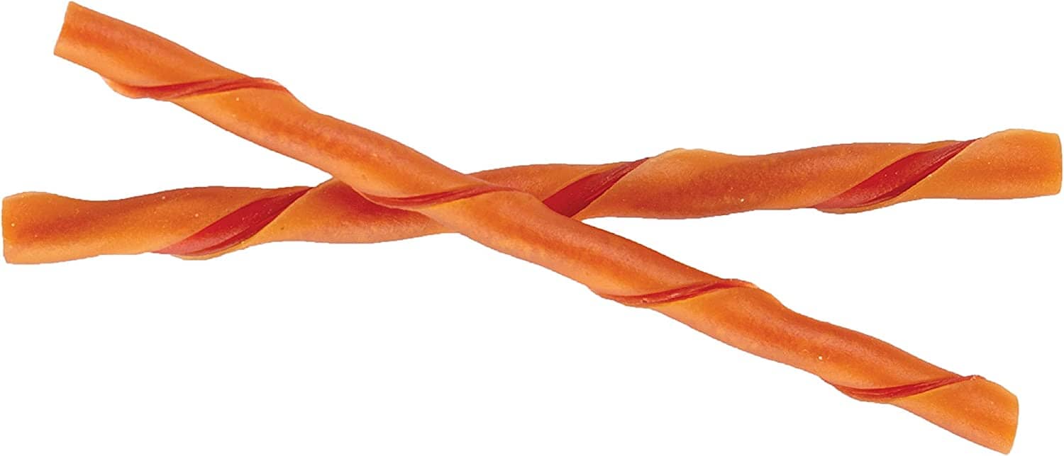 Smartbones Smart Twist Sticks Dog Dental and Hard Chews - Peanut Butter - 50 Pack