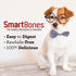 Smartbones Smart Twist Sticks Dog Dental and Hard Chews - Peanut Butter - 50 Pack