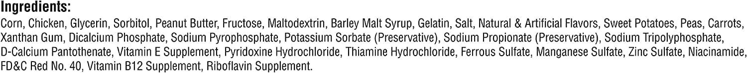 Smartbones Smart Twist Sticks Dog Dental and Hard Chews - Peanut Butter - 50 Pack