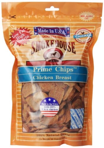 Smokehouse USA Prime Chips Natural Dog Chews - Chicken Breast - 16 Oz