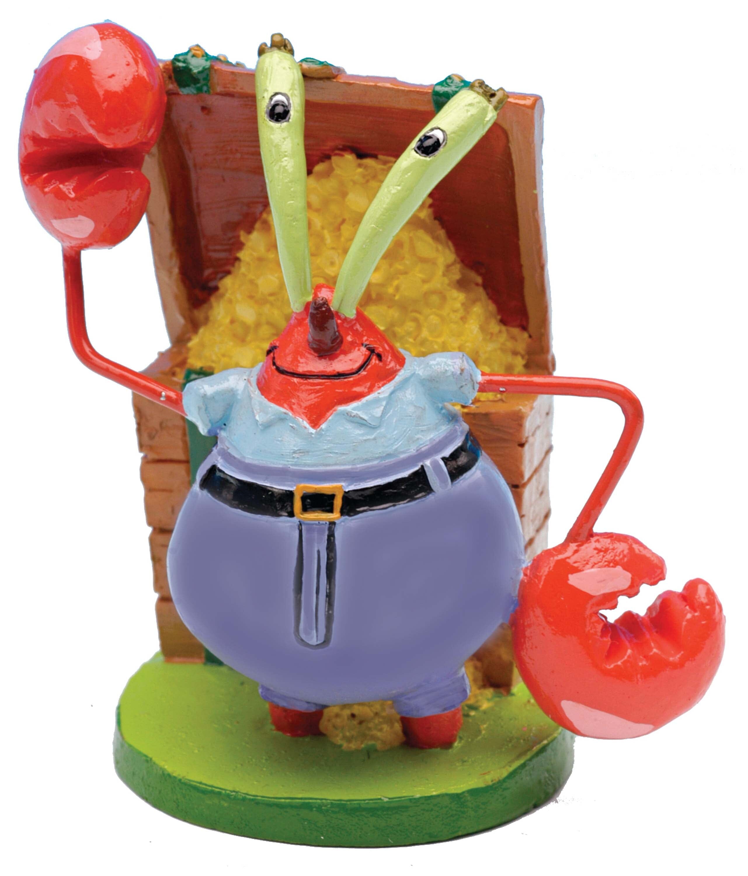 SpongeBob Mr. Krabs Aquarium Ornament - Multi-Color - 2 in - Mini