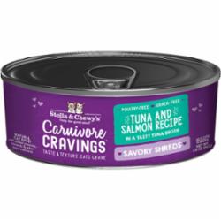 Stella & Chewy's Carnivore Cravings Shredded Tuna Salmon Canned Cat Food - 2.8 Oz - Case of 24