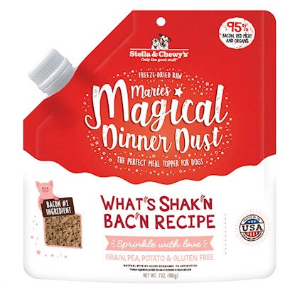 Stella & Chewy's Magical Dinner Dust Bacon Freeze-Dried Dog Food - 7 Oz