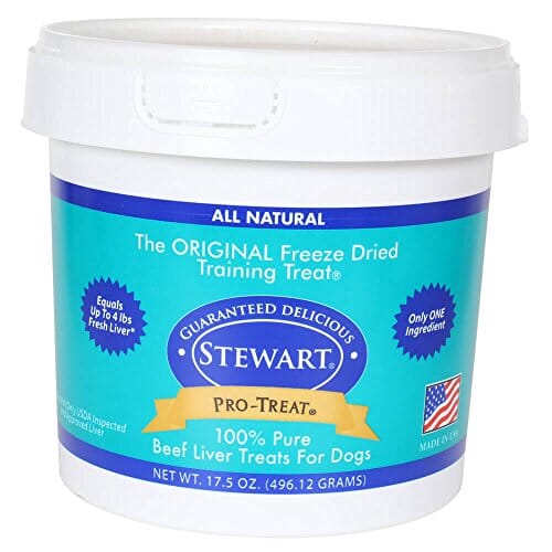 Stewart Pro-Treat Freeze Dried Dog Treats - Beef Liver - 17.5 Oz