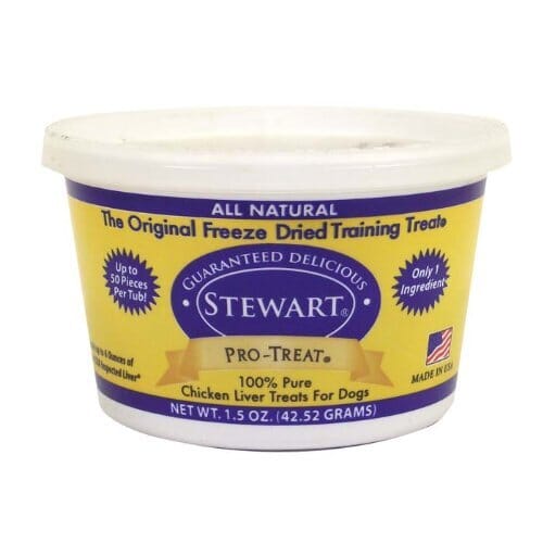 Stewart Pro-Treat Freeze Dried Dog Treats - Chicken Liver - 1.5 Oz